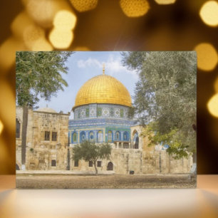 Carte Postale Dôme du Rocher Mosquée Sainte Jérusalem Palestine