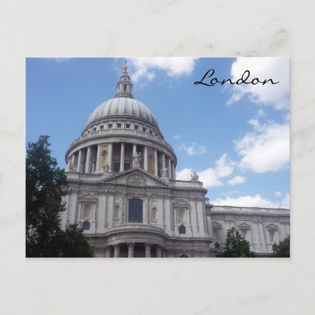 Carte Postale dôme st pauls (Devant)
