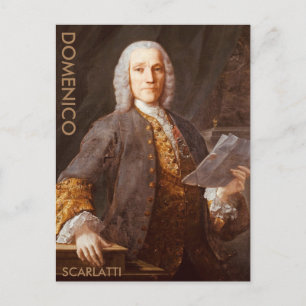 Carte postale Domenico Scarlatti