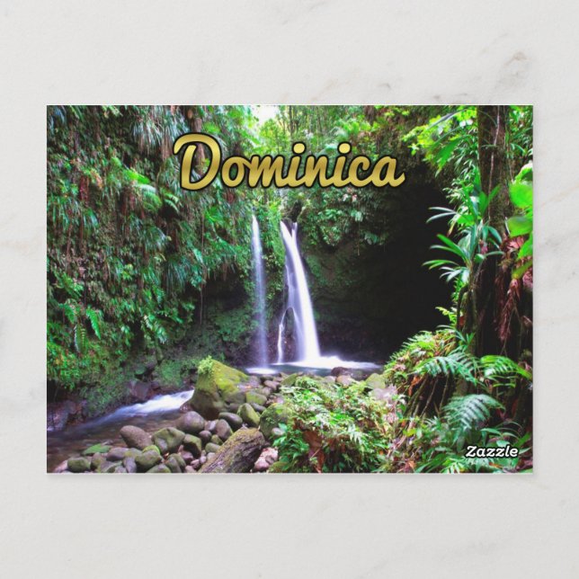 Carte Postale Dominica Emerald Pool (Dos)