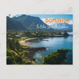 Carte Postale DOMINICA L'île naturelle des Caraïbes