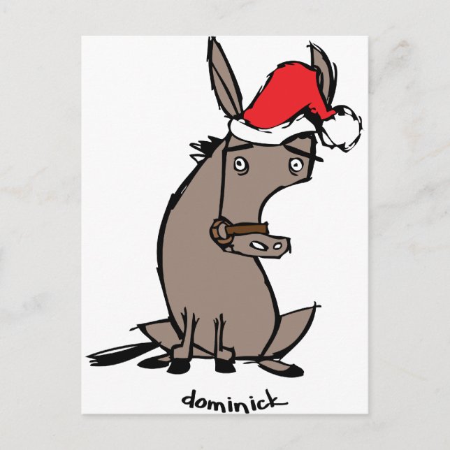 Carte Postale Dominick the Donkey (Devant)