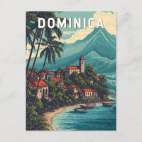 Dominique Illustration Voyage Art Vintage