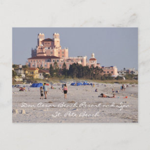 Carte Postale Don Cesar - Château rose de Floride