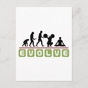 Carte Postale Don de Yoga Evolve