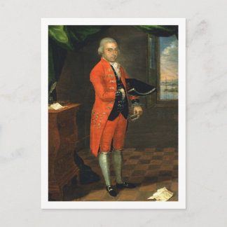 Carte Postale Don José Mas Ferrer–José Campeche
