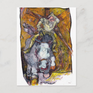 Carte Postale Don Quichotte