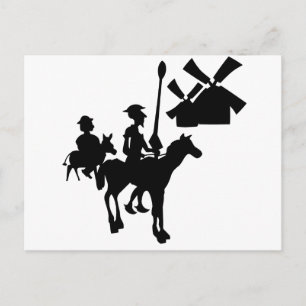 Carte Postale Don Quichotte