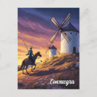 Don Quichotte à Consuegra Espagne Voyage