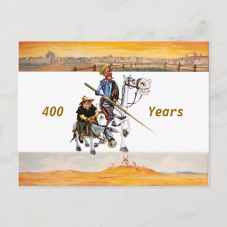 Carte Postale DON QUICHOTTE - Dessin animé Fond (1979)