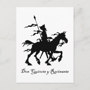 Carte Postale Don Quichotte Repart