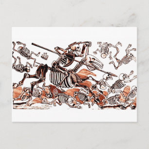Carte postale Don Quijote Calavera