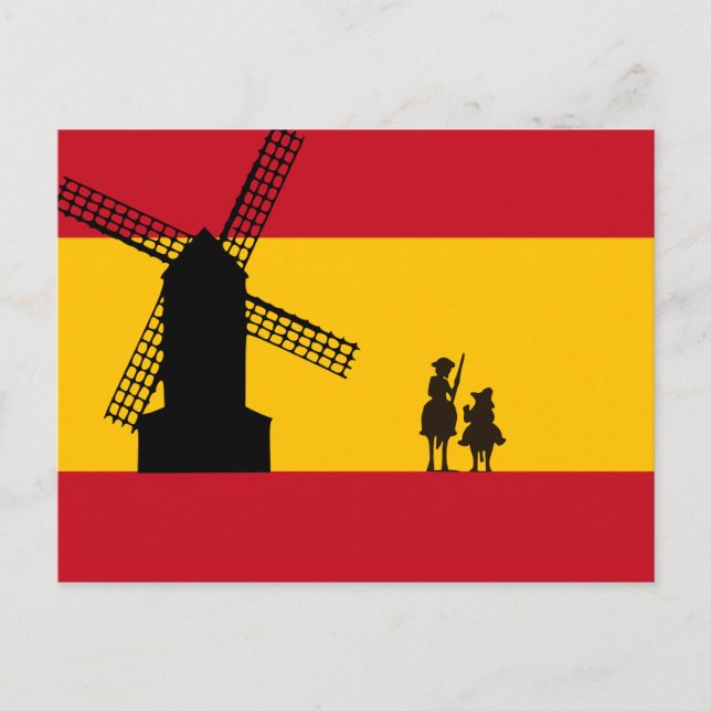 Carte Postale Don Quixote (Devant)