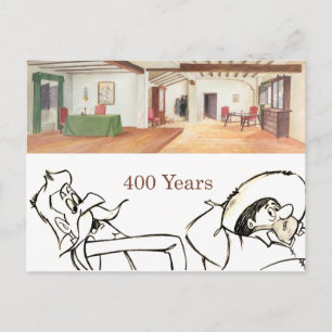 Carte Postale DON QUIXOTE - Arrière - plan de dessin animé (1979