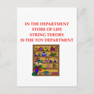 Carte Postale don théorie STRING