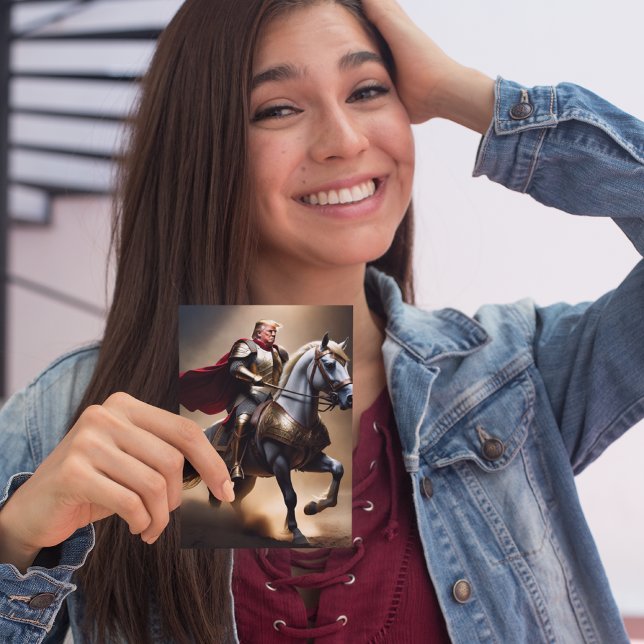 Carte Postale Donald Trump 2024 Funny Conservateur (Créateur téléchargé)