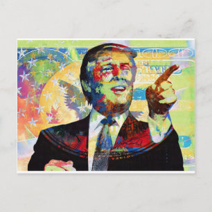 Carte Postale Donald Trump candidat à la présidentielle de 2016