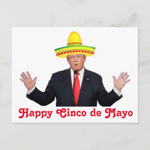 Carte Postale Donald Trump Cinco de Mayo