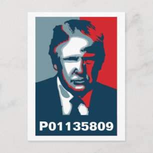 Carte postale Donald Trump P01135809
