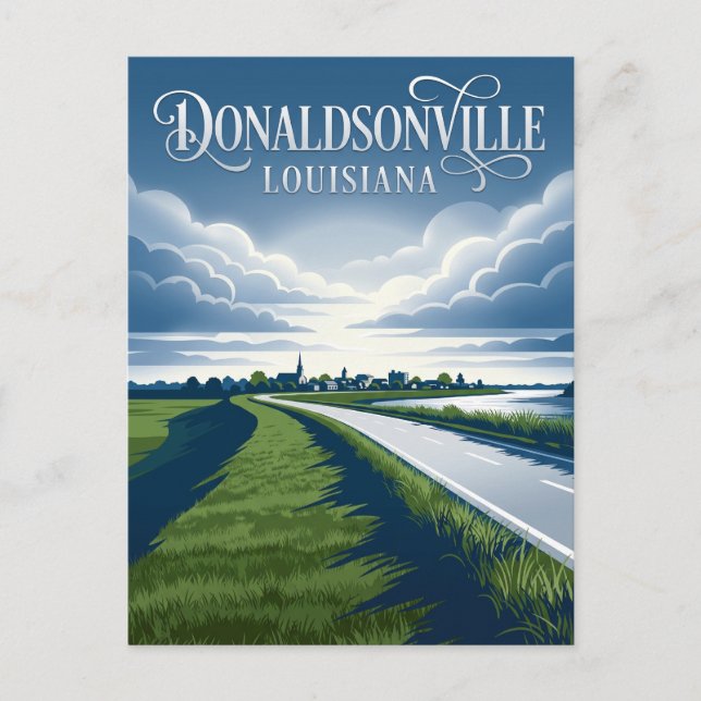 Carte Postale Donaldsonville États-Unis (Devant)