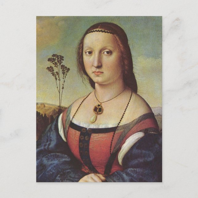 Carte postale Doni Maddalena de Raffael (Devant)