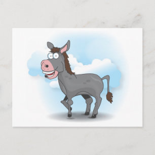 Carte Postale Donkey
