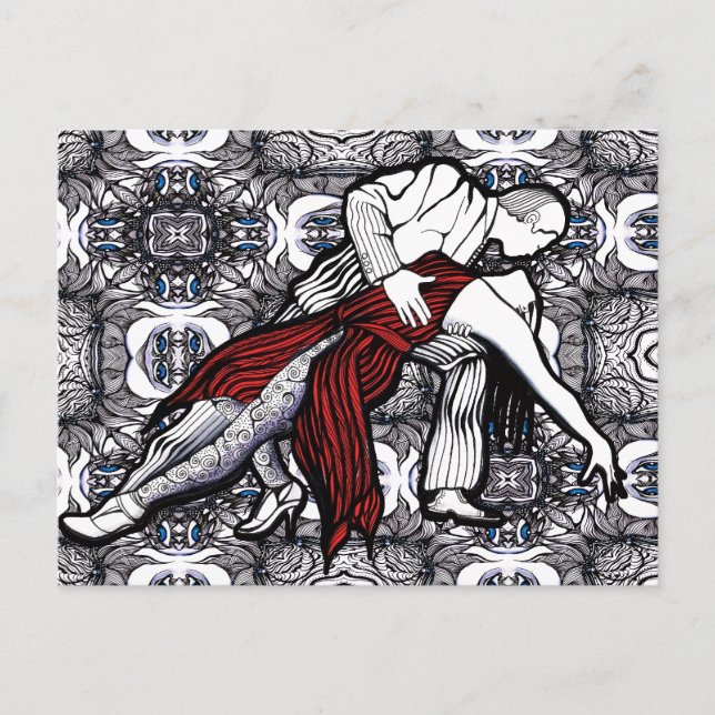 Carte Postale Donne-moi Tango (Devant)