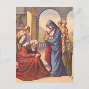 Carte Postale Donner le nom de Jean à l'enfant