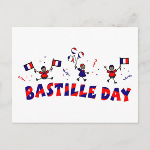 Carte Postale Dons du 14 juillet et Tee - shirt