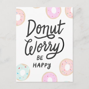 Carte Postale Donut