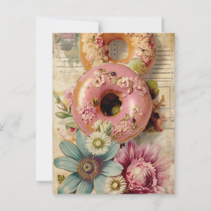 Carte Postale Donuts
