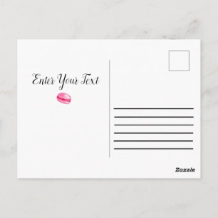 Carte Postale Donuts sucrés avec ornement en céramique à glaçage