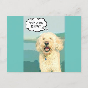 Carte Postale Doodle Days Comics ne vous inquiétez pas être bonn