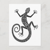 Doodle Lizard Ou Salamander
