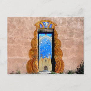 Carte Postale Doorway to Santa Fe Postcard