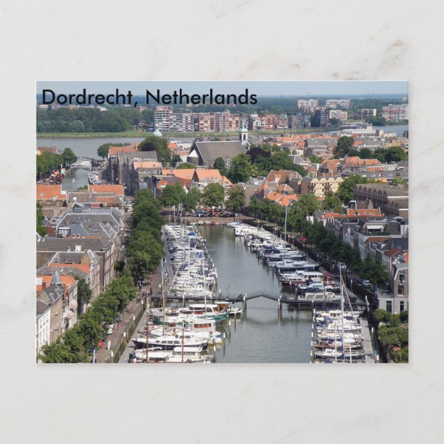 Carte Postale Dordrecht, Pays-Bas (Devant)