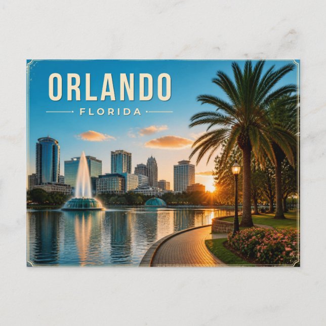Carte postale d'Orlando Floride (Devant)