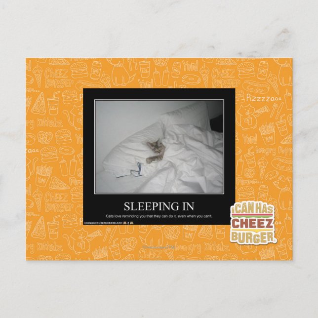 Carte Postale Dormir (Devant)