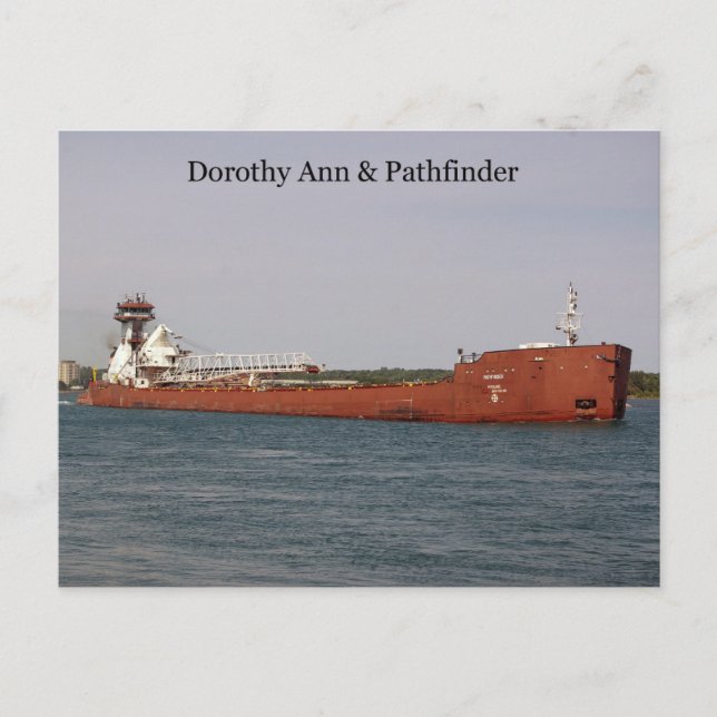 Carte postale Dorothy Ann & Pathfinder (Devant)