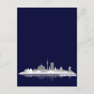 Carte Postale Dortmund City Skyline Postkarte