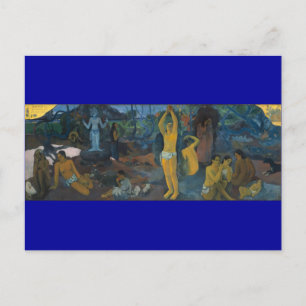 Carte postale 'D'où venons-nous ?' - Paul Gauguin