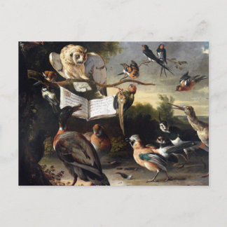 Carte Postale D'où viennent les chants d'oiseaux