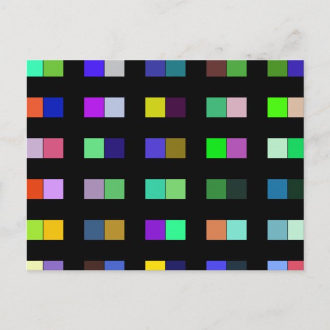 Carte postale Double blocs (Devant)