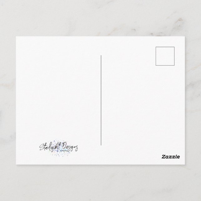 Carte Postale Douce Cupcake (Dos)