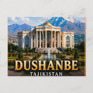 Carte Postale Douchanbé Tadjikistan Asie centrale Voyage 📍