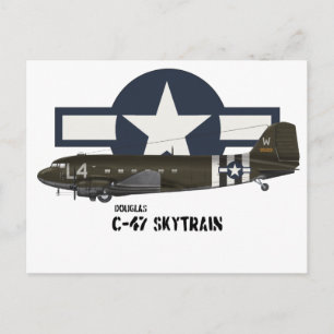 Carte Postale Douglas C-47 Skytrain
