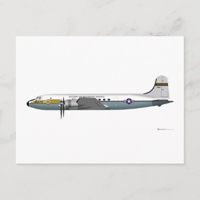 Carte Postale Douglas C-54 Skymaster 72500 (Devant)
