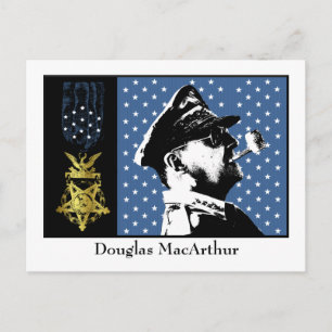 Carte Postale Douglas MacArthur - Médaille d'honneur