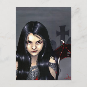 Carte postale "Douleurs de la faim"