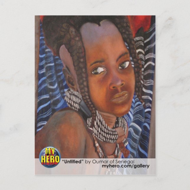 Carte postale d'Oumar (Devant)